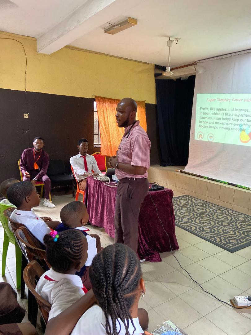 Primary and secondary school children health awareness - Scene 1